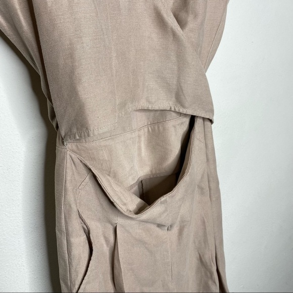 Wilfred Brax Linen Cut Out Jumpsuit beige - Picture 5 of 14